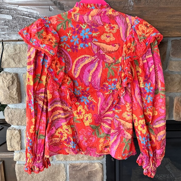 Farm Rio Spring Bananas Top - Picture 6 of 7